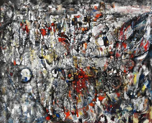 Rozsda Endre: Cím nélkül, 1958